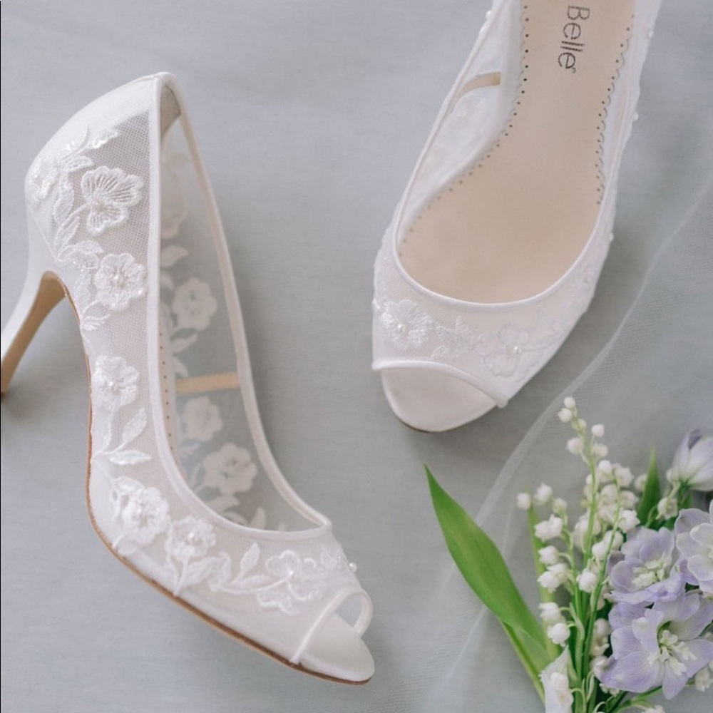 Bella Belle Emily Ivory Wedding Pump BRAND NEW